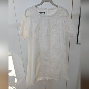 White Short Sleeve Size Small AKIABARA Shirt